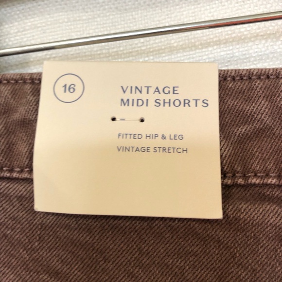 Universal Thread Women’s Jean Shorts 16/33 Brown - Picture 5 of 9
